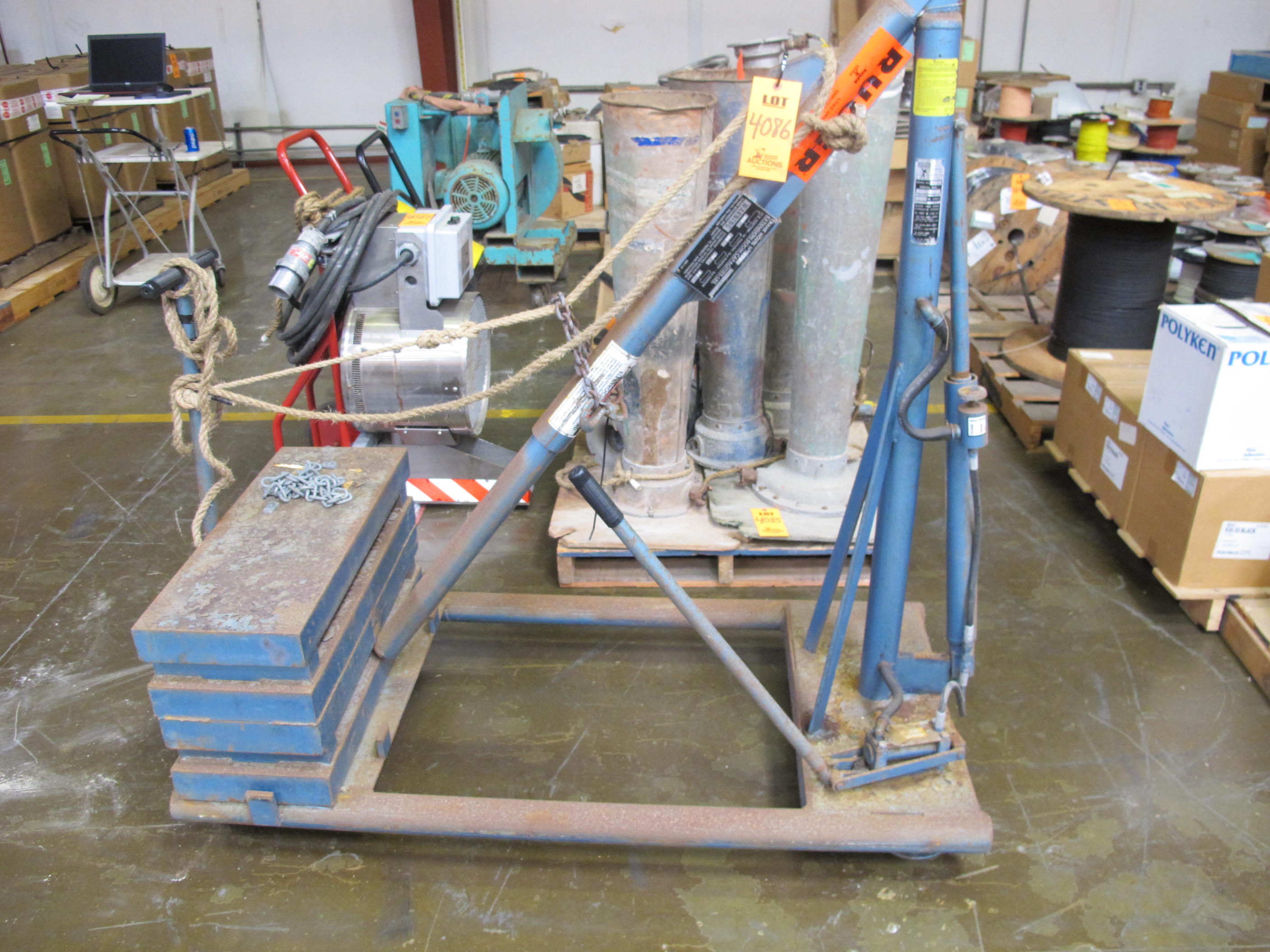 (1) RUGER TWO SPEED HYDRAULIC SYSTEM, MODEL# HP1/2R ,. LOADING & HANDLING FEE $15-4086